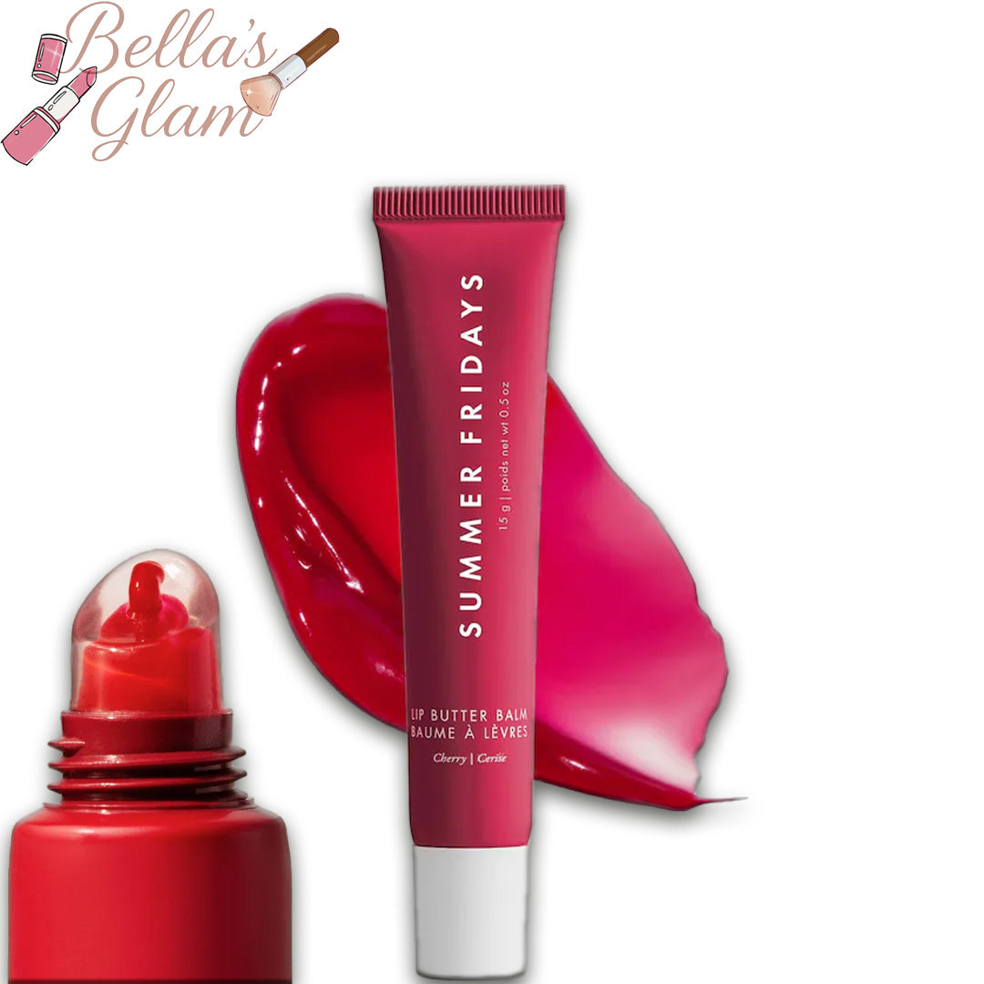 Summer Fridays:  Lip Butter Balm Treatment for Hydration + Nourishing Shine