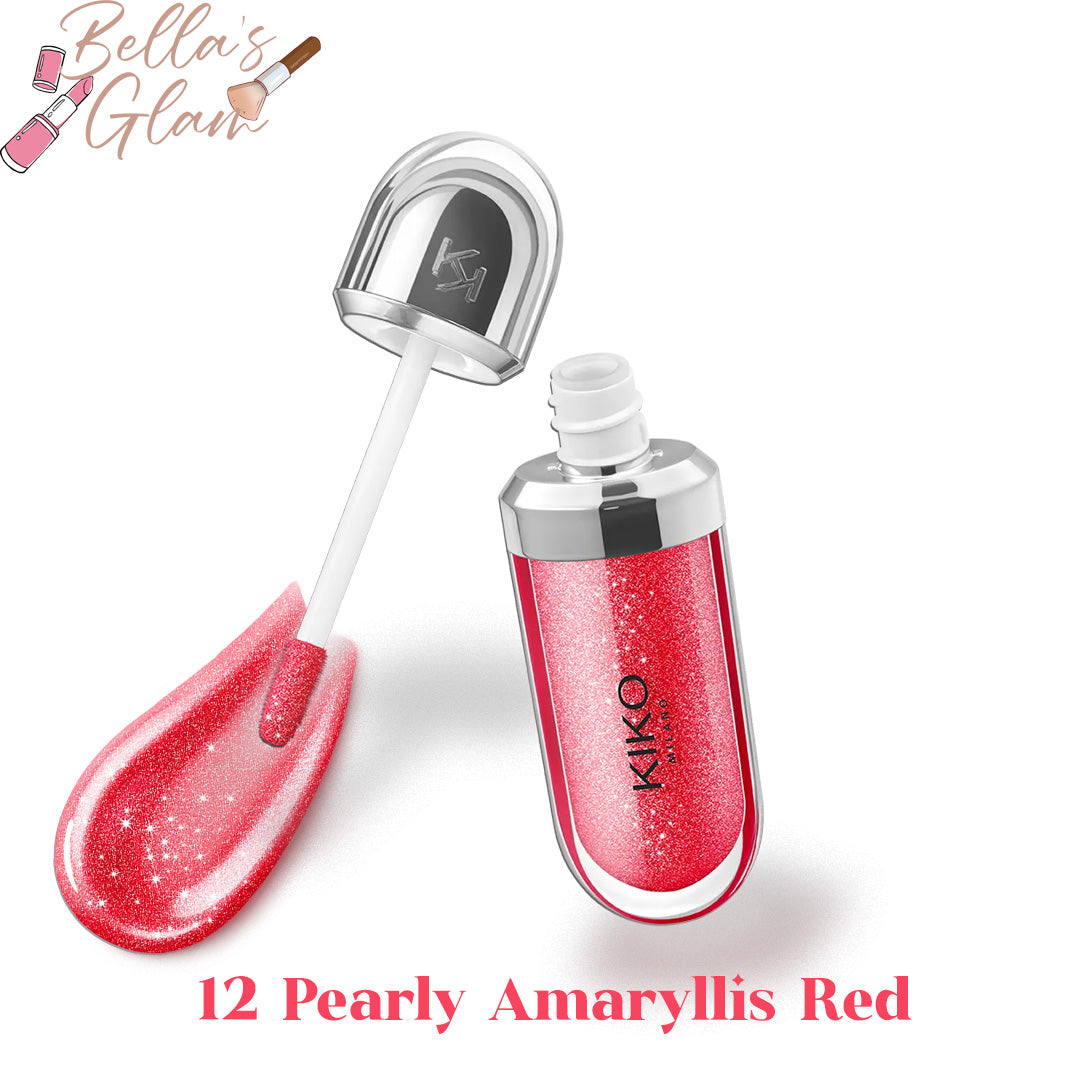 Kiko Milano: 3D Hydra Lipgloss 12 Pearly Amaryllis Red