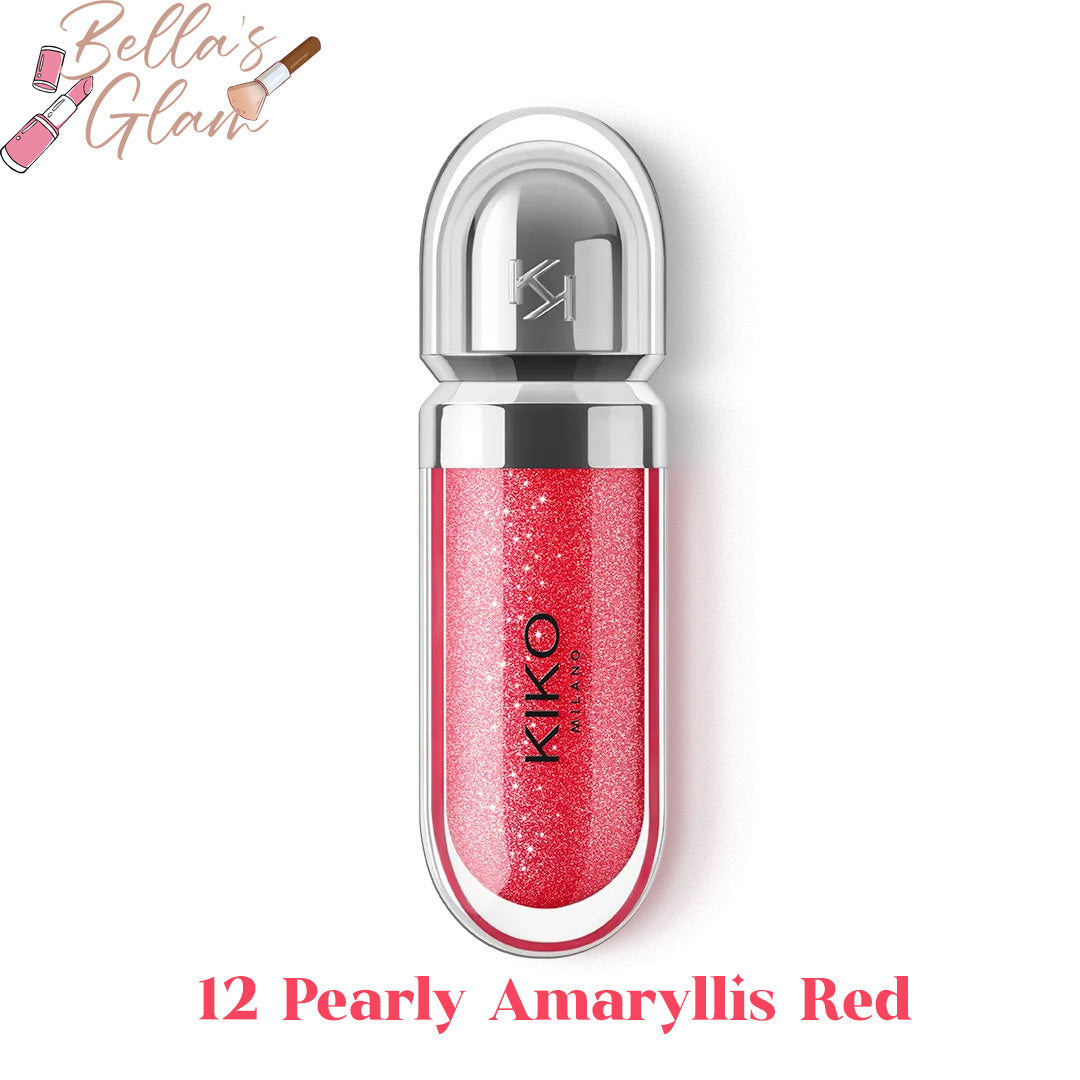 Kiko Milano: 3D Hydra Lipgloss 12 Pearly Amaryllis Red