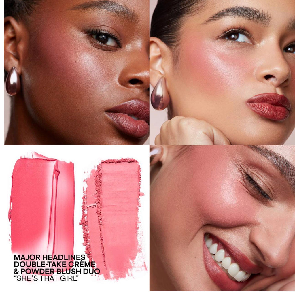 PATRICK TA: "She's That Girl" Major Headlines Double-Take Crème & Powder Blush Duo