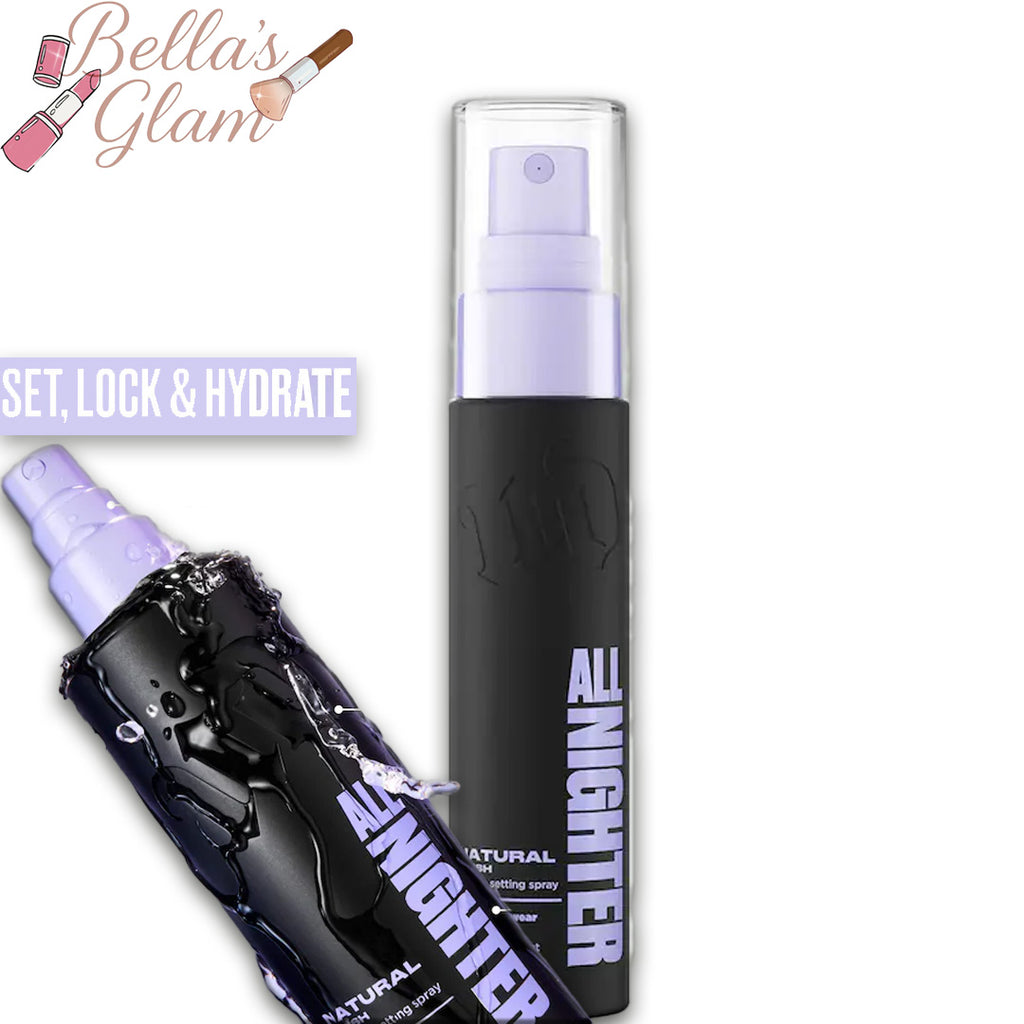 Urban Decay:  Mini All Nighter Waterproof Natural Finish Setting Spray with 24HR Wear
