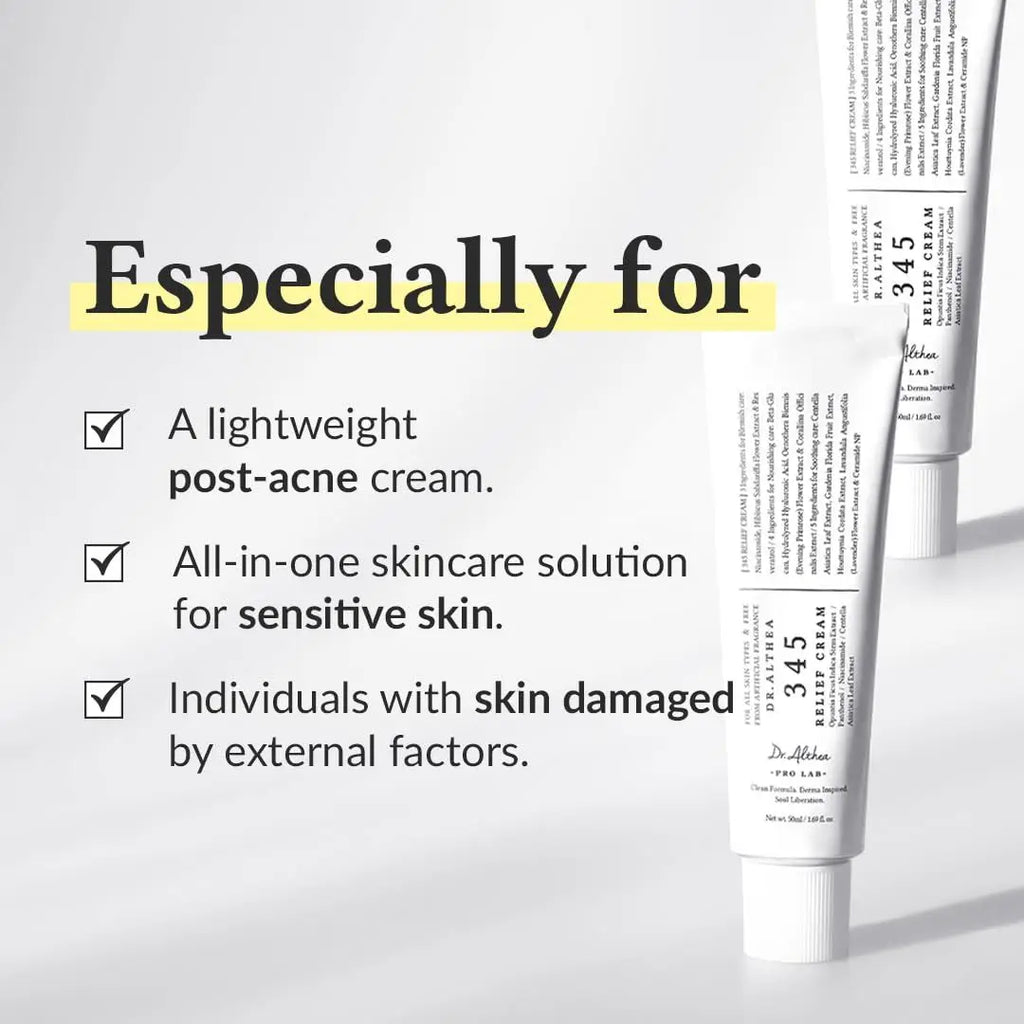 Dr. Althea – 345 Relief Cream | Crema Calmante e Hidratante