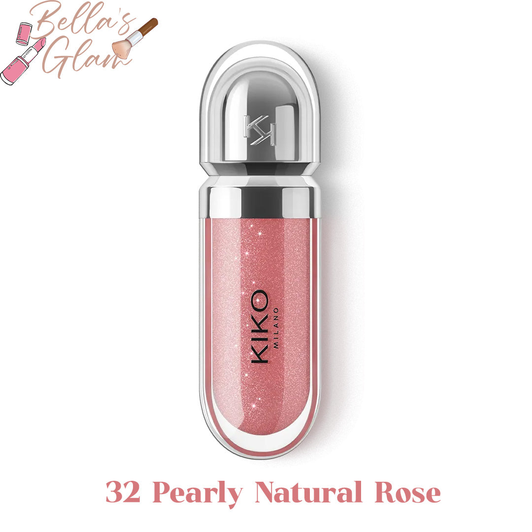 Kiko Milano: 3D Hydra Lipgloss 32 Pearly Natural Rose