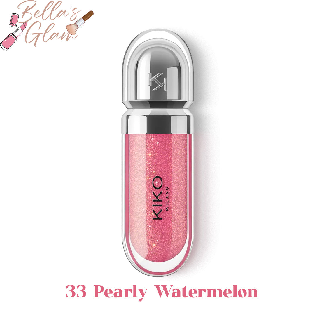 Kiko Milano: 3D Hydra Lipgloss 33 Pearly Watermelon