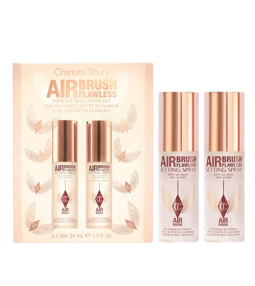 Charlotte Tilbury: Mini Airbrush Flawless Setting Spray Duo Gift Set