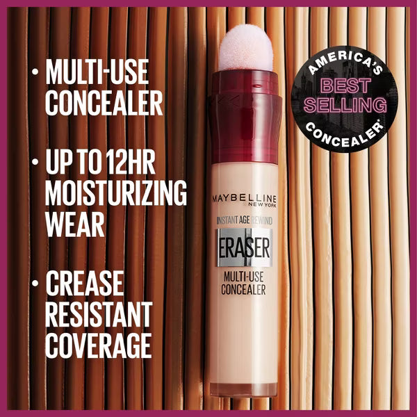 Maybelline Instant Age Rewind Multi-Use Dark Circles Concealer Medium to Full Coverage - 110 Fair