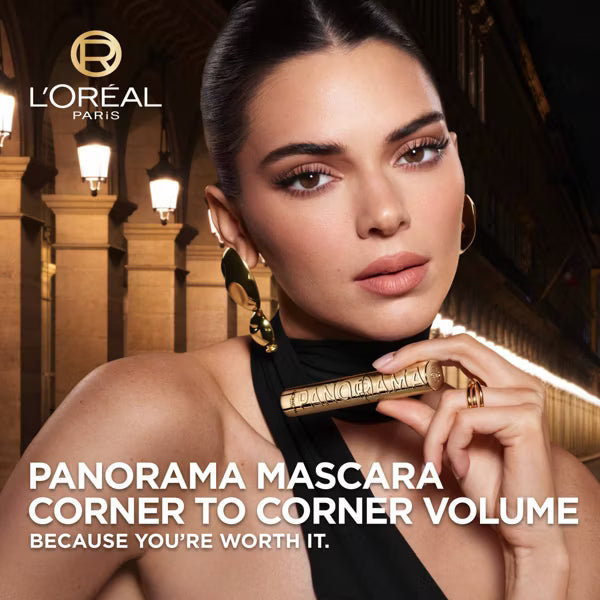 L'Oreal Paris Voluminous Panorama Volumizing and Lengthening Mascara - 703 Waterproof Black Black - 0.33 fl oz