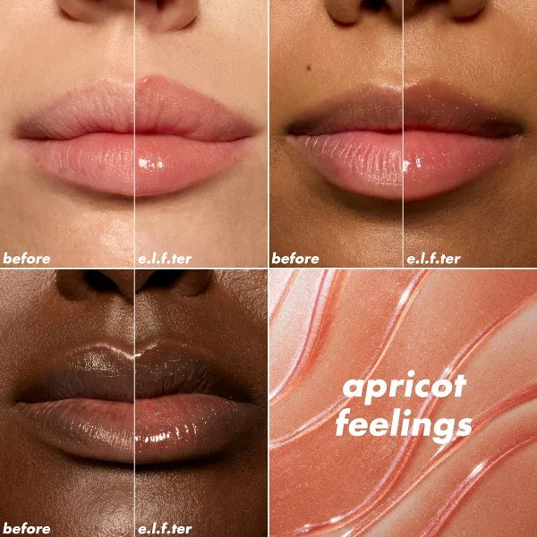 e.l.f. Glow Reviver Plumping Lip Oil - Apricot Feelings