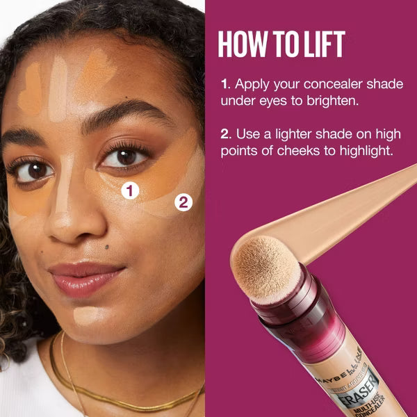 Maybelline Instant Age Rewind Multi-Use Dark Circles Concealer Medium to Full Coverage - 110 Fair