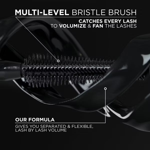 L'Oreal Paris Voluminous Panorama Volumizing and Lengthening Mascara - 703 Waterproof Black Black - 0.33 fl oz