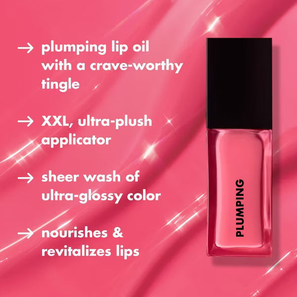 e.l.f. Glow Reviver Plumping Lip Oil - Major Mauve