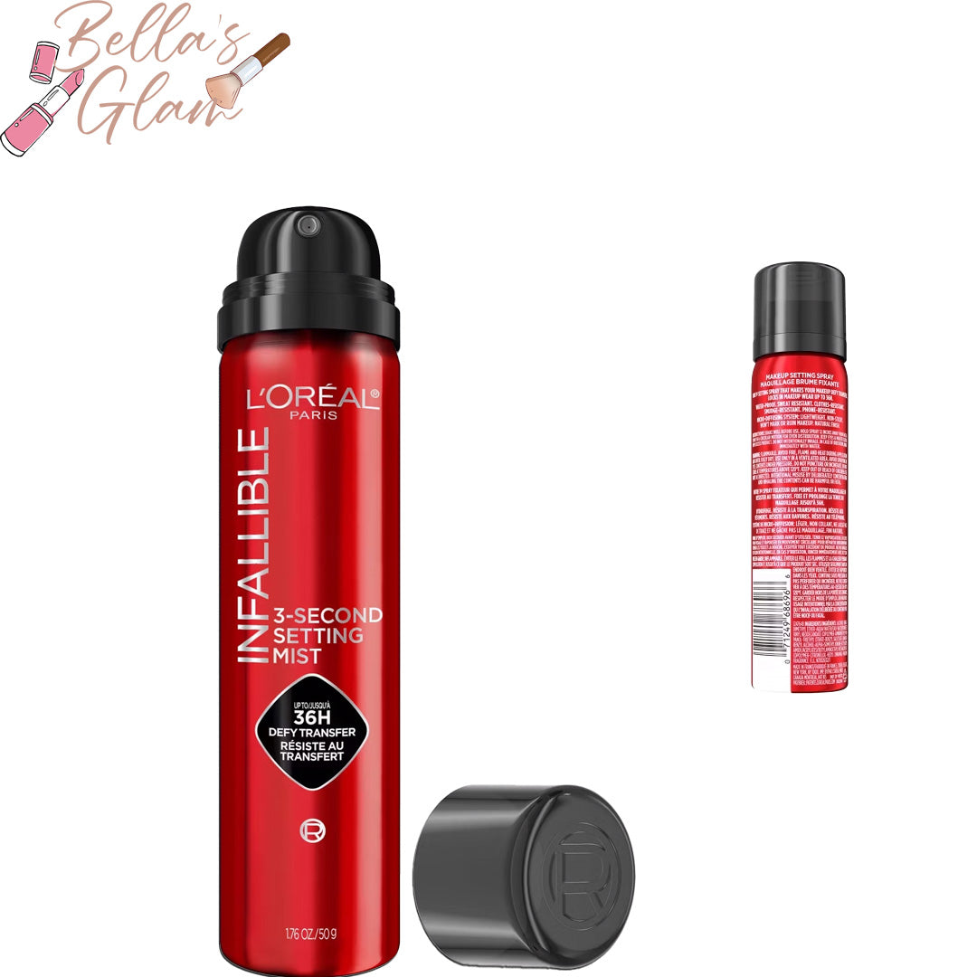 L'Oreal Paris Infallible 3-Second Up to 36HR Wear Setting Spray - 1.76oz