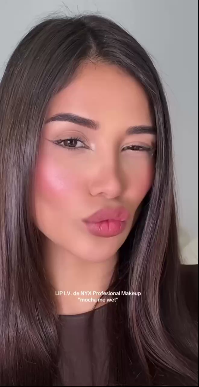 NYX Professional Makeup Lip IV Brillo labial hidratante - Mocha Me Wet