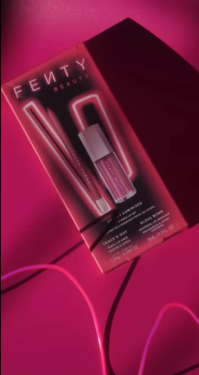 Fenty Beauty by Rihanna: Lined + Luminized 2-Piece Lip Set