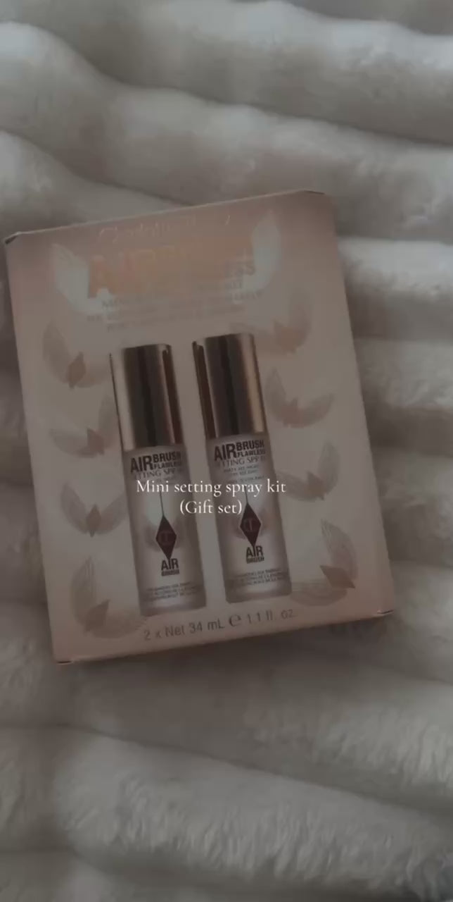 Charlotte Tilbury: Mini Airbrush Flawless Setting Spray Duo Gift Set