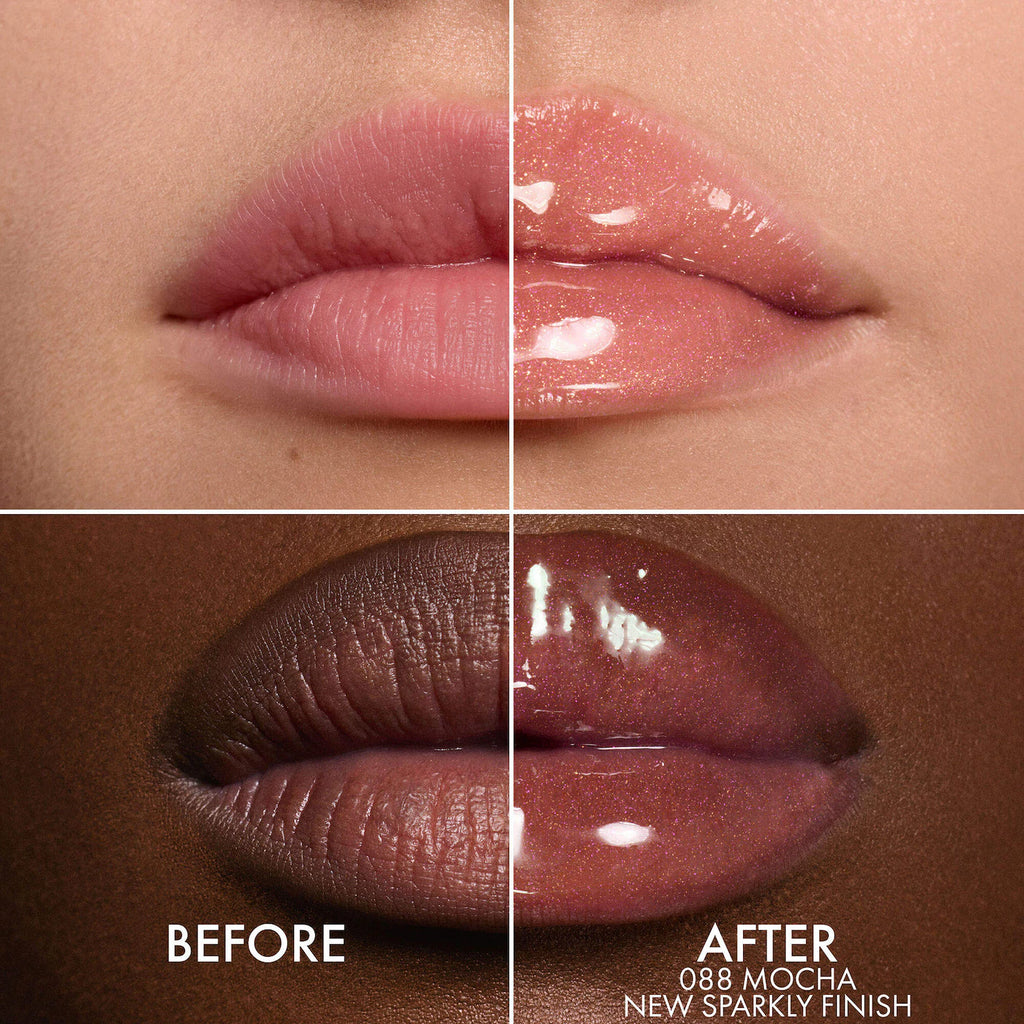 DIOR: Lip Glow Oil Hydrating High-Shine Gloss. 088 Mocha