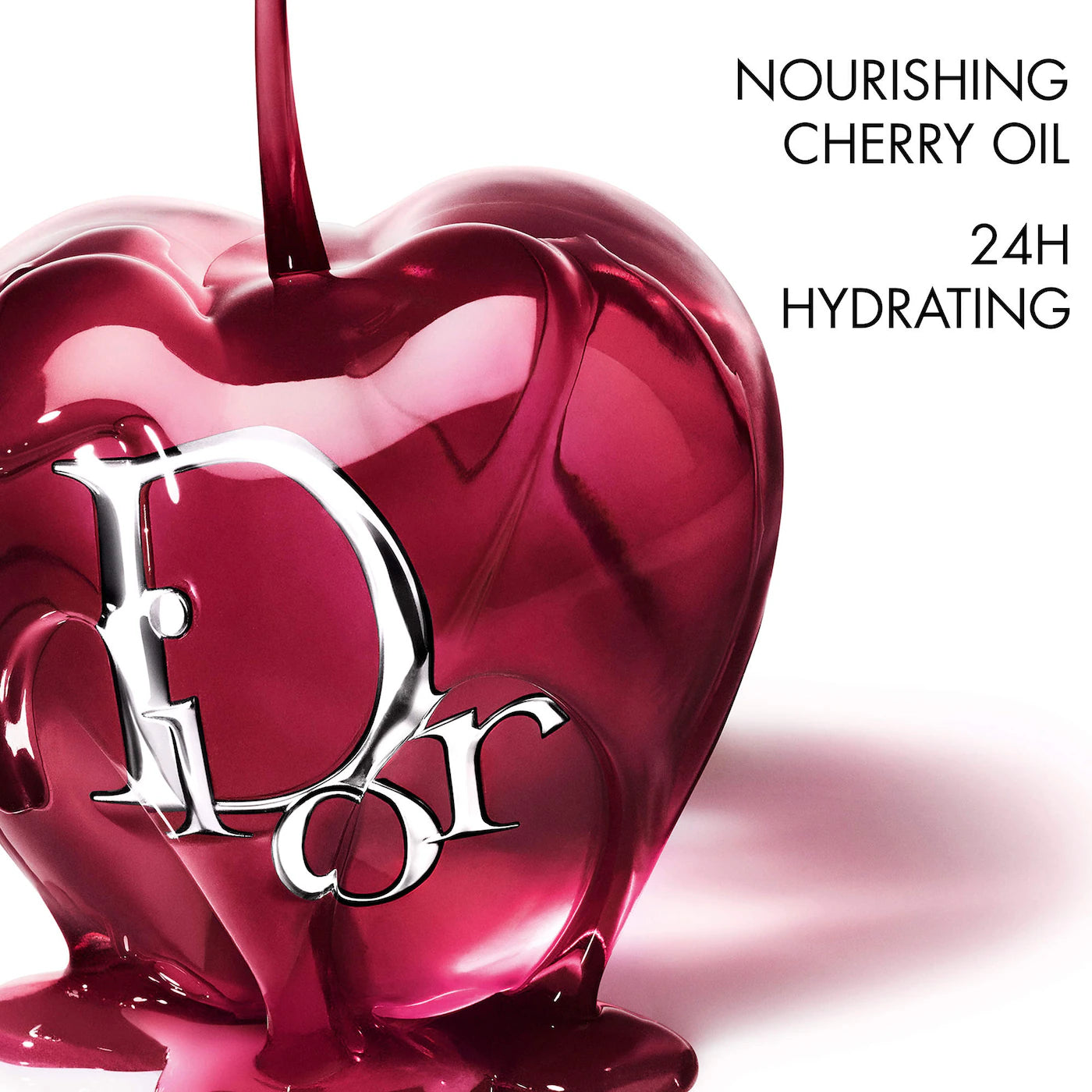 DIOR: Lip Glow Oil Hydrating High-Shine Gloss. 104 Black Cherry