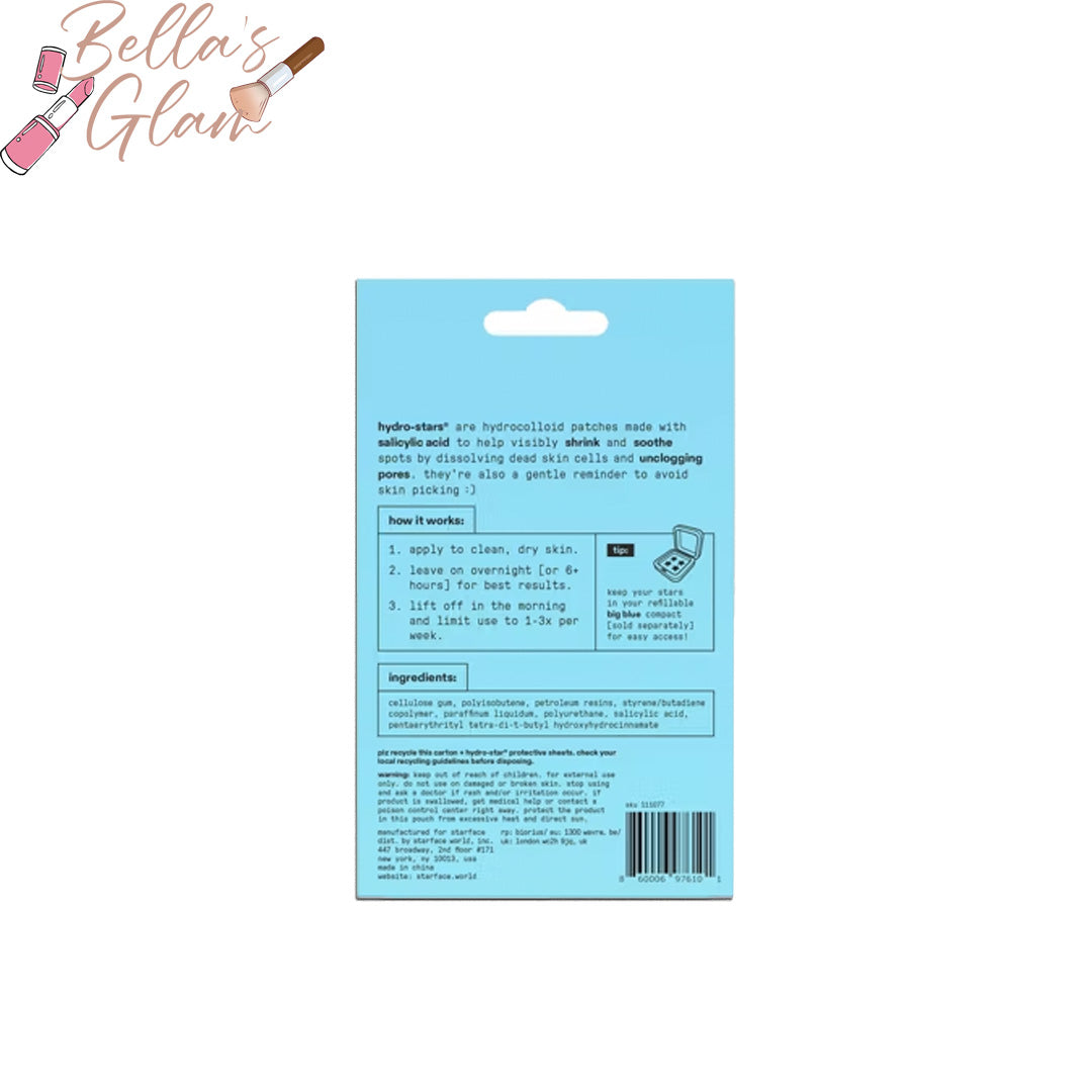 Parches Starface Hydro-Star + Ácido Salicílico - 32 unidades